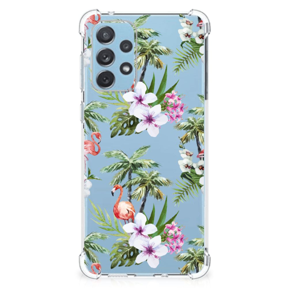 Samsung Galaxy A73 Case Anti-shock Flamingo Palms B2C Telecom