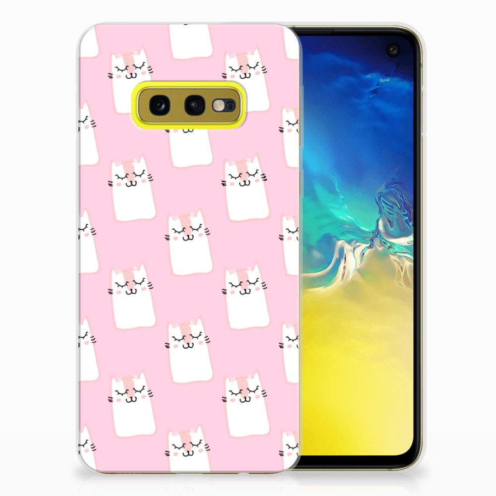 Samsung Galaxy S10e TPU Hoesje Sleeping Cats
