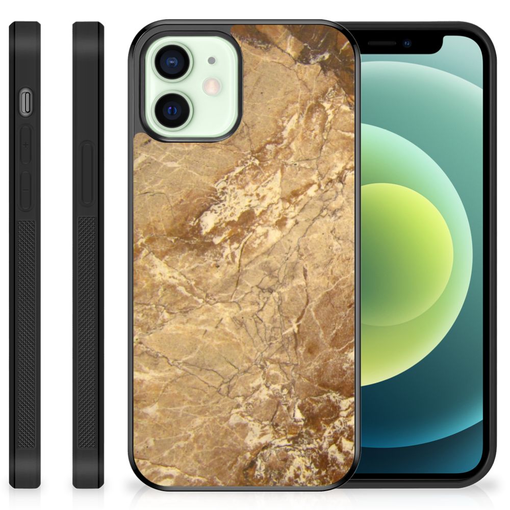 iPhone 12 Mini Gripcase Marmer Creme