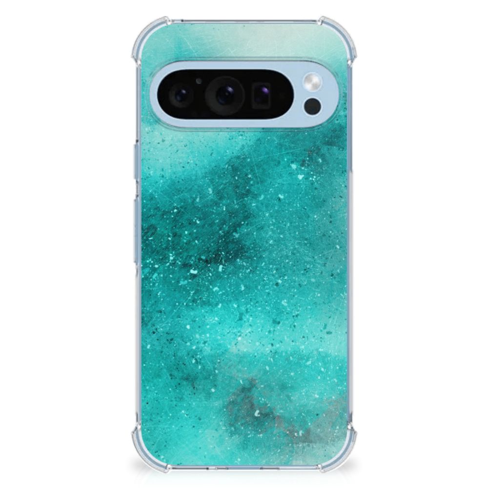 Back Cover Google Pixel 9 | 9 Pro Painting Blue