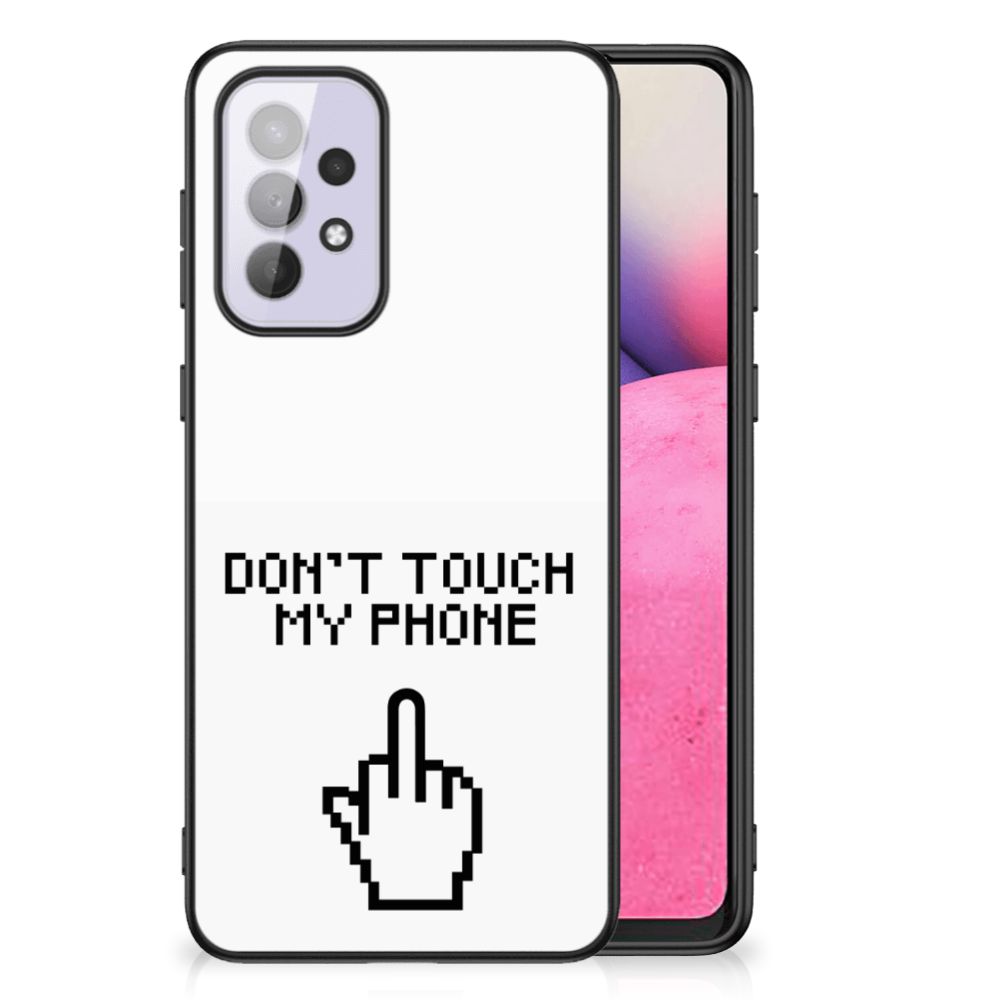 Samsung Galaxy A33 5G Telefoon Hoesje Finger Don't Touch My Phone B2C Telecom
