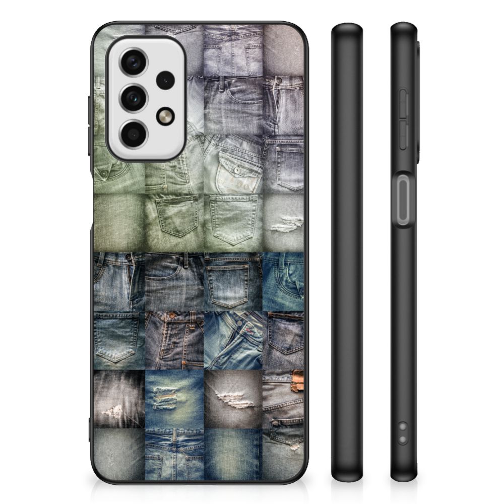 GSM Cover Samsung Galaxy A23 Spijkerbroeken B2C Telecom