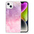 Back Cover iPhone 14 Pink Purple Paint B2C Telecom
