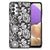 Samsung Galaxy A32 5G Bloemen Hoesje Black Flowers B2C Telecom