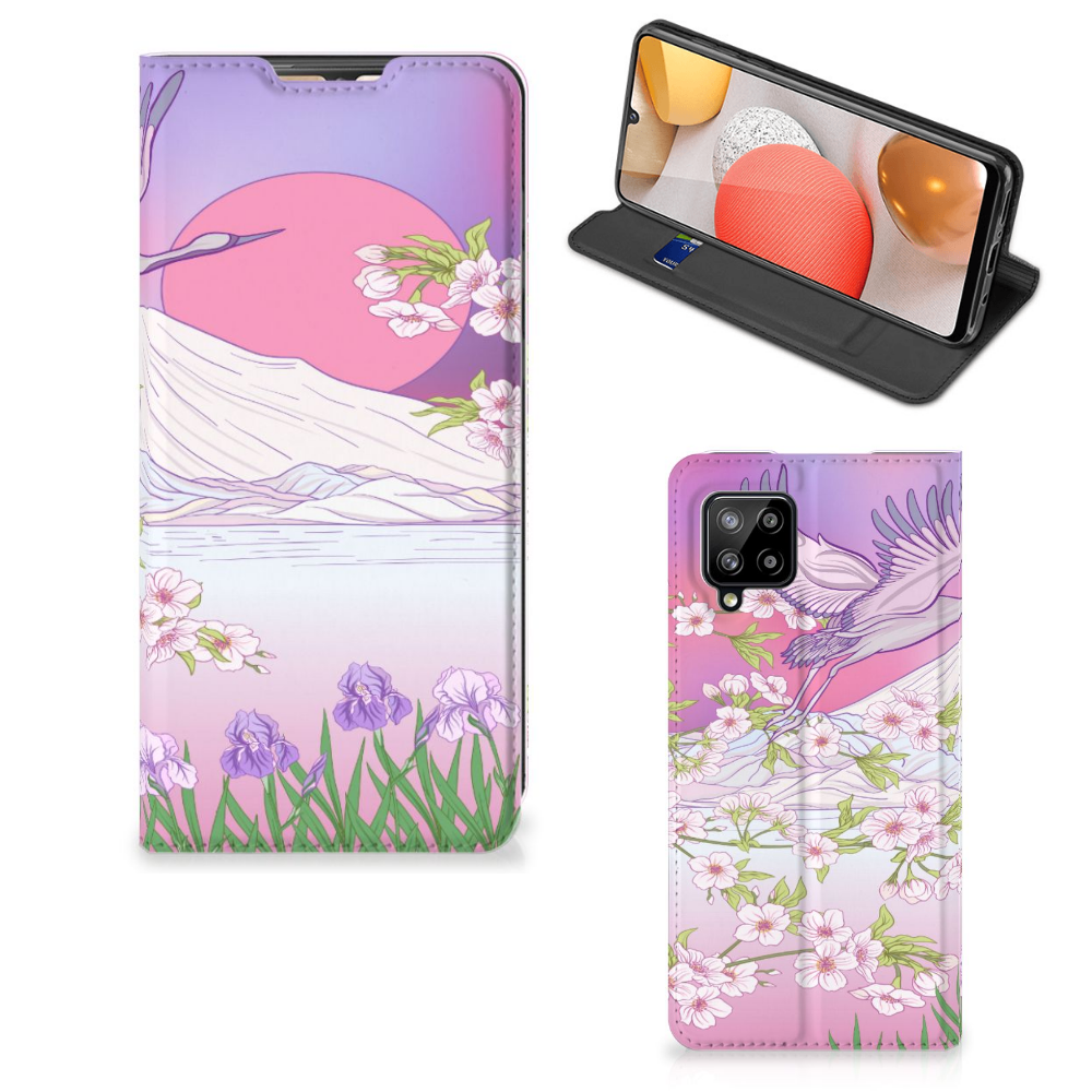 Samsung Galaxy A42 Hoesje maken Bird Flying - B2C Telecom