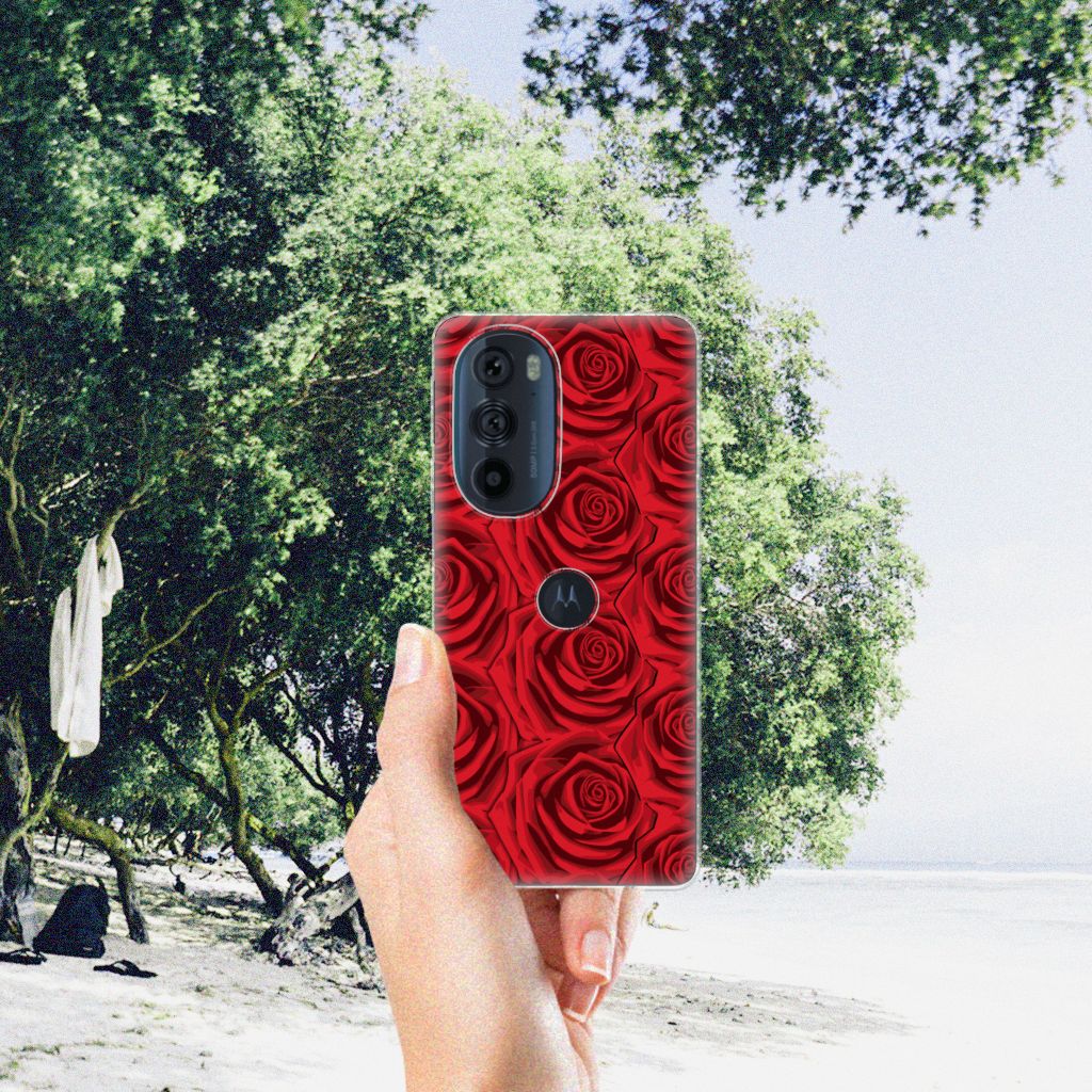 Motorola Edge 30 Pro TPU Case Red Roses B2C Telecom