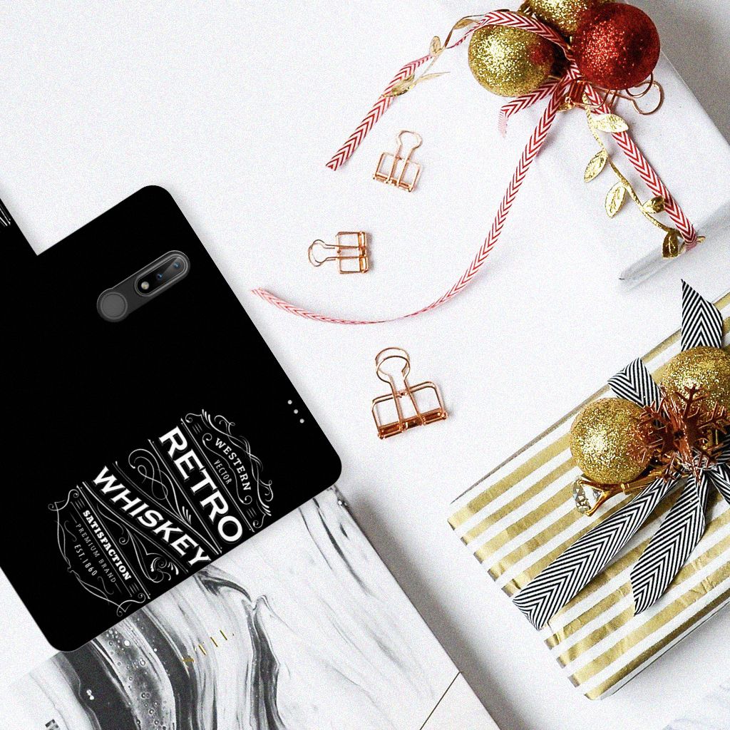 Nokia 2.4 Book Cover Whiskey