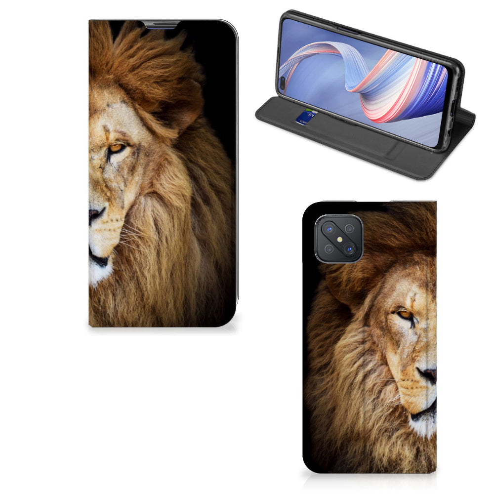 OPPO Reno4 Z 5G Hoesje maken Leeuw