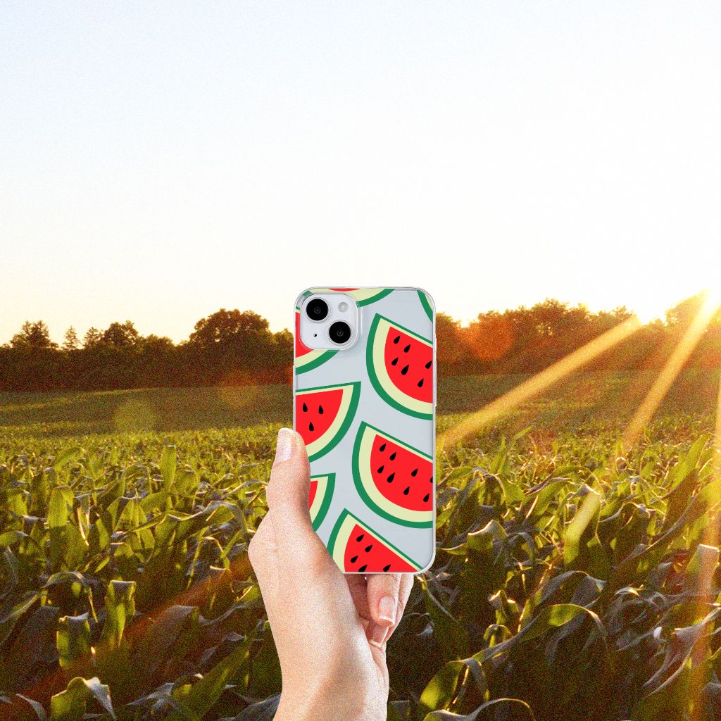 iPhone 15 Siliconen Case Watermelons B2C Telecom