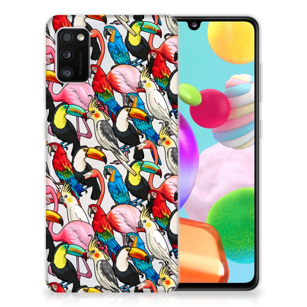 Samsung Galaxy A41 TPU Hoesje Birds B2C Telecom