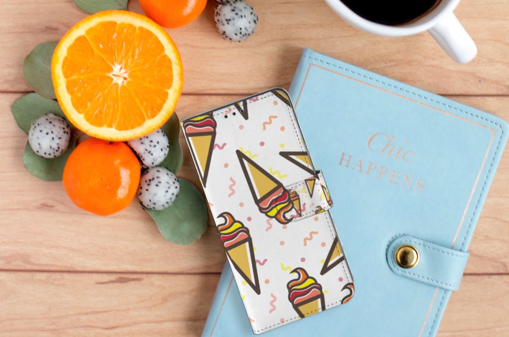 OPPO A91 | Reno3 Book Cover Icecream