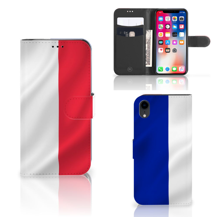 Apple iPhone Xr Bookstyle Case Frankrijk