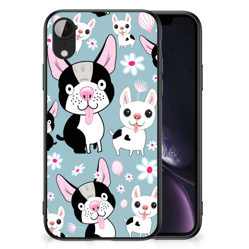 Apple iPhone XR Dierenprint Telefoonhoesje Hondjes