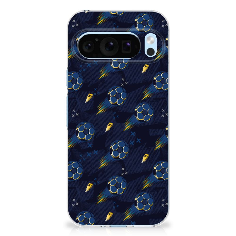 TPU bumper voor Google Pixel 9 | 9 Pro Voetbal