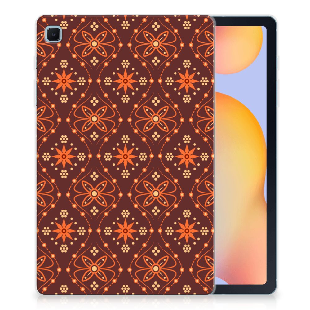 Samsung Galaxy Tab S6 Lite | S6 Lite (2022) Hippe Hoes Batik Brown - B2C Telecom