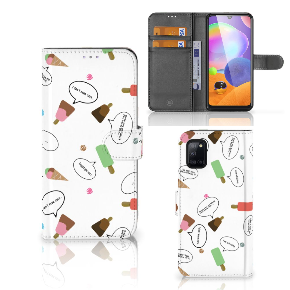 Samsung Galaxy A31 Book Cover IJsjes