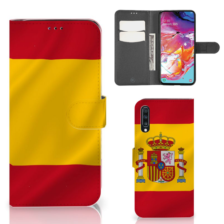 Samsung Galaxy A70 Bookstyle Case Spanje