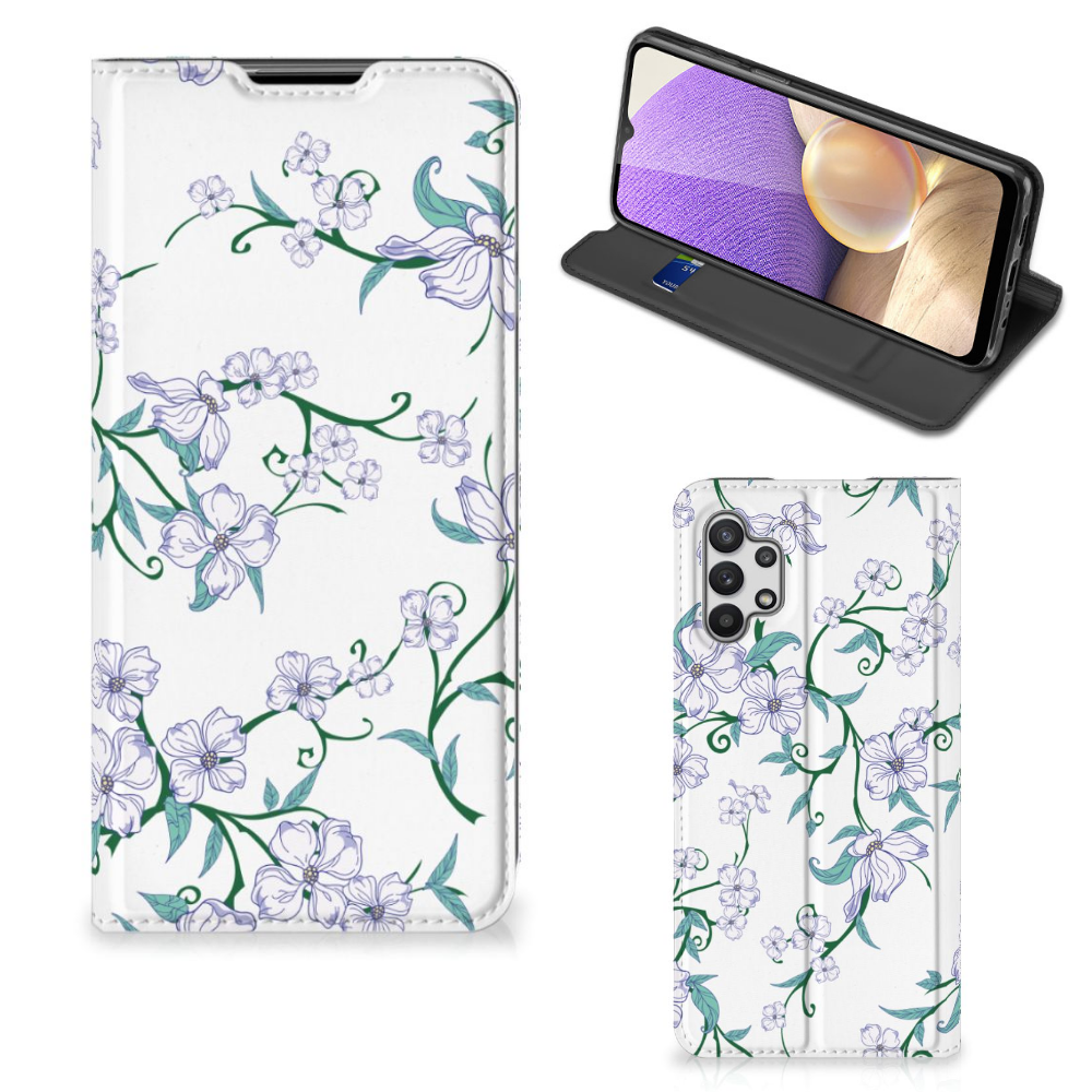 Samsung Galaxy A32 5G Uniek Smart Cover Blossom White - B2C Telecom