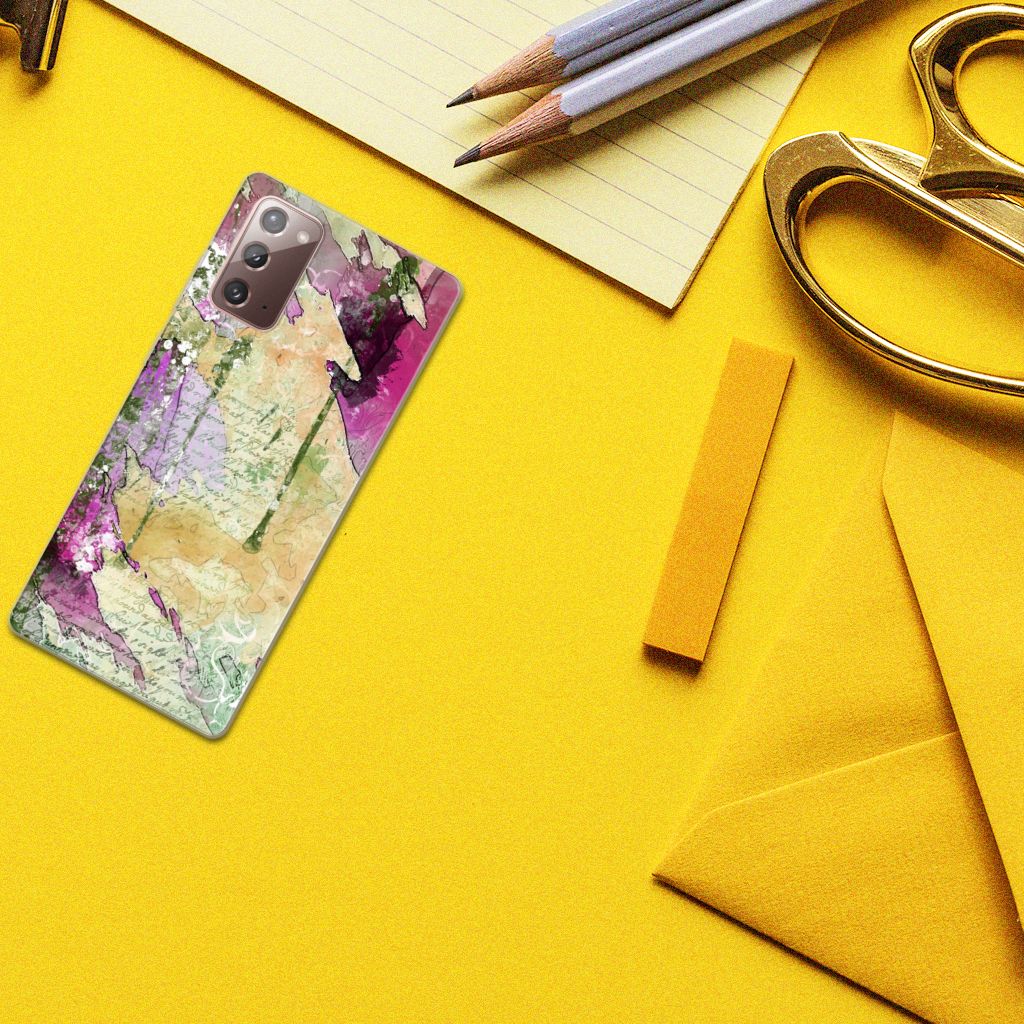 Hoesje maken Samsung Note 20 Letter Painting B2C Telecom