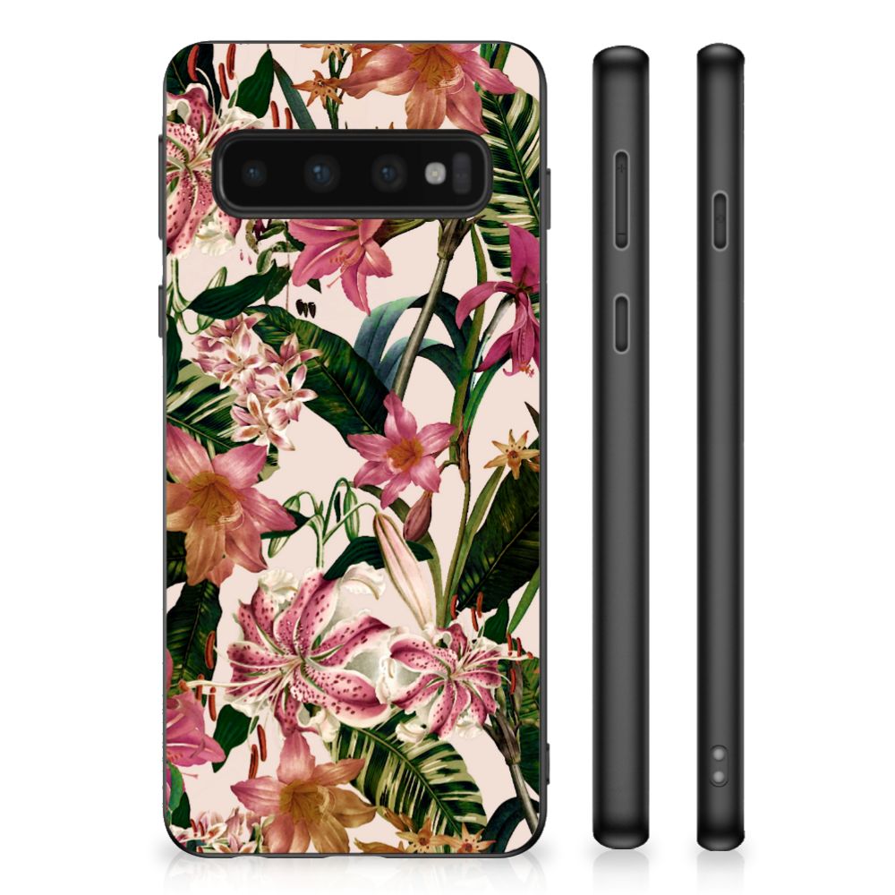 Samsung Galaxy S10 Skin Case Flowers