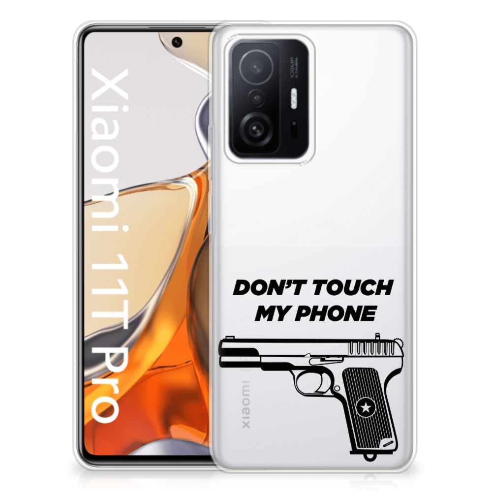 Xiaomi 11T | 11T Pro Silicone-hoesje Pistol DTMP B2C Telecom