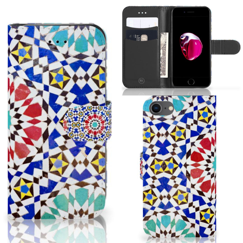 iPhone 7 | 8 | SE (2020) | SE (2022) Bookcase Mozaïek