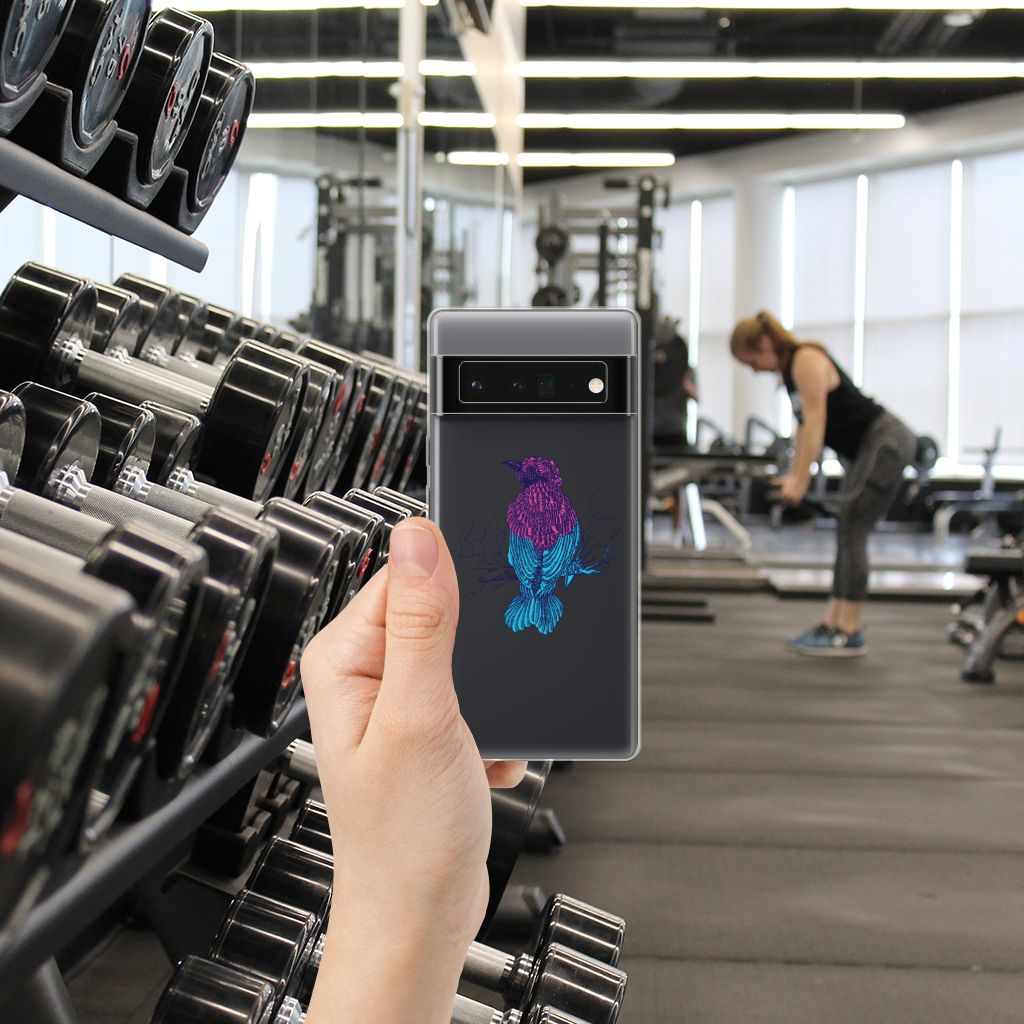 Google Pixel 6 Pro Telefoonhoesje met Naam Merel B2C Telecom