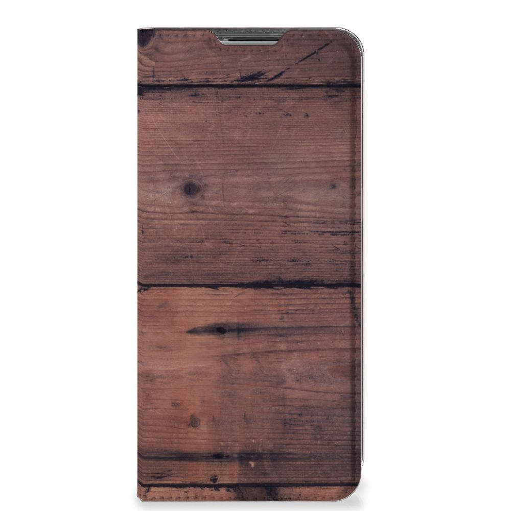 OPPO Find X5 Lite | Reno7 5G Book Wallet Case Old Wood - B2C Telecom