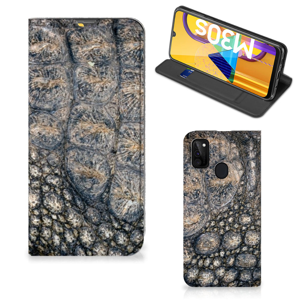 Samsung Galaxy M30s | M21 Hoesje maken Krokodillenprint