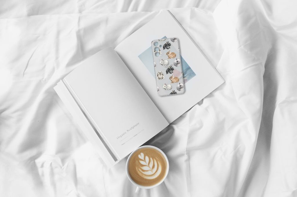 TPU Hoesje voor Samsung Galaxy A15 Konijntjes