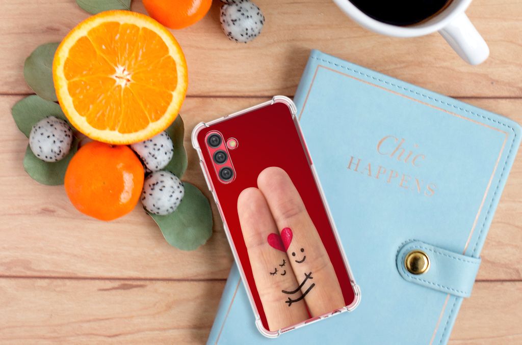 Samsung Galaxy A13 5G | A04s Anti Shock Bumper Case Liefde - Origineel Romantisch Cadeau B2C Telecom