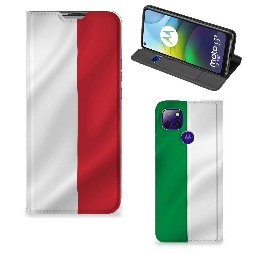 Motorola Moto G9 Power Standcase Italië - B2C Telecom