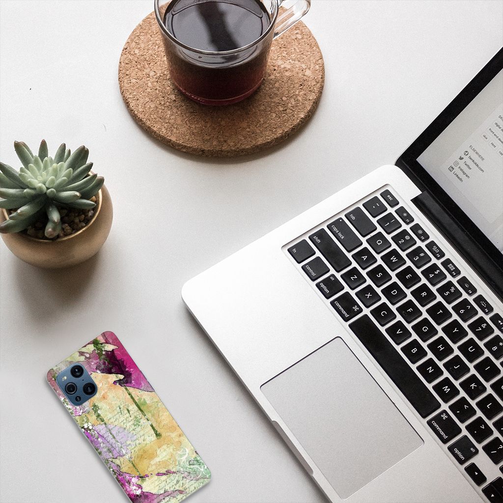 Hoesje maken OPPO Find X3 | X3 Pro Letter Painting B2C Telecom