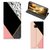 Samsung Galaxy S8 Stand Case Zwart Roze Vormen