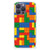iPhone 15 Pro Max Doorzichtige Silicone Hoesje Blokken B2C Telecom