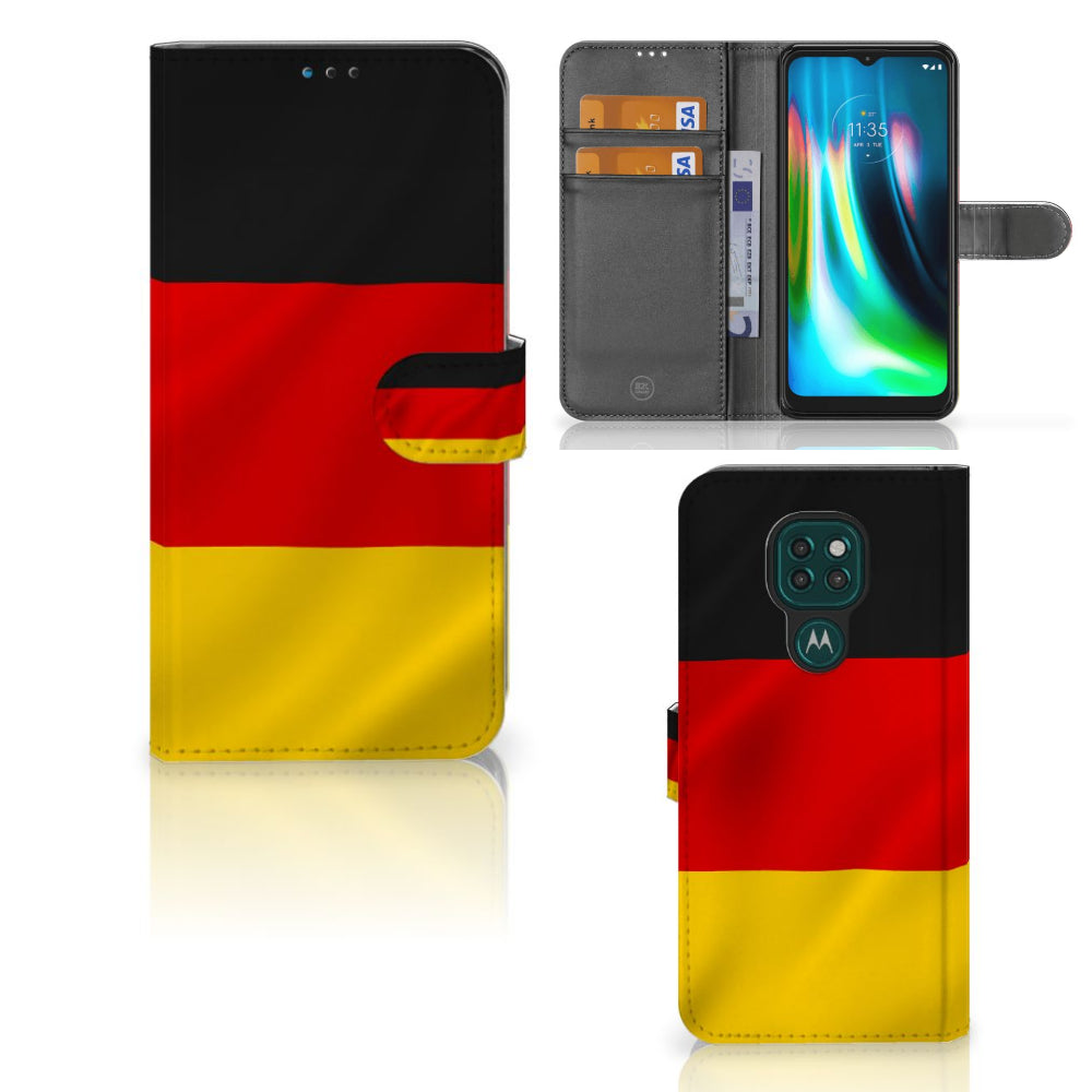 Motorola Moto G9 Play | E7 Plus Bookstyle Case Duitsland
