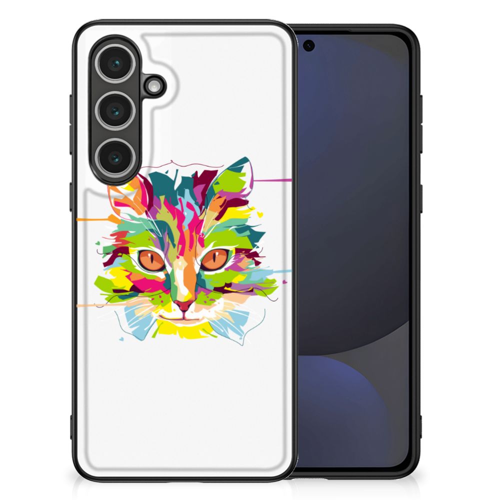 Samsung Galaxy S24 FE Hoesje Cat Color