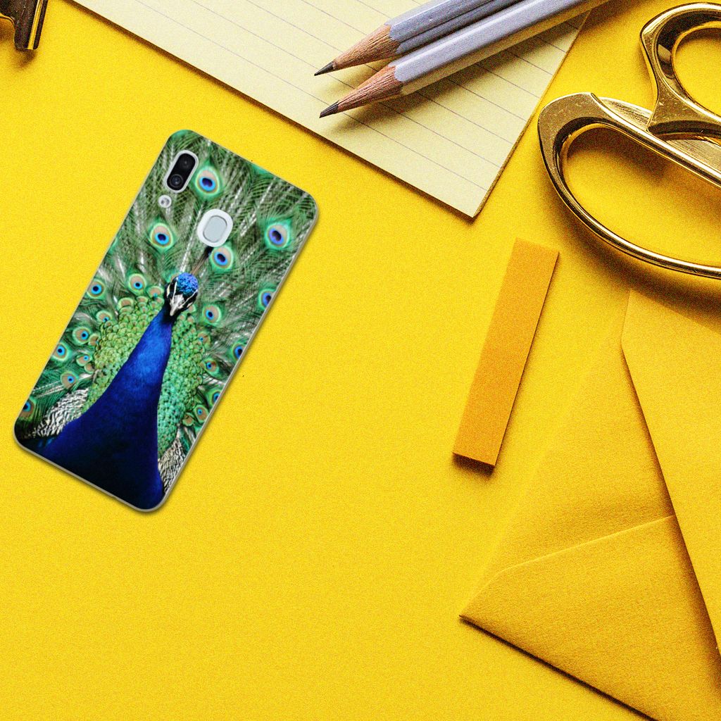 Samsung Galaxy A30 TPU Hoesje Pauw