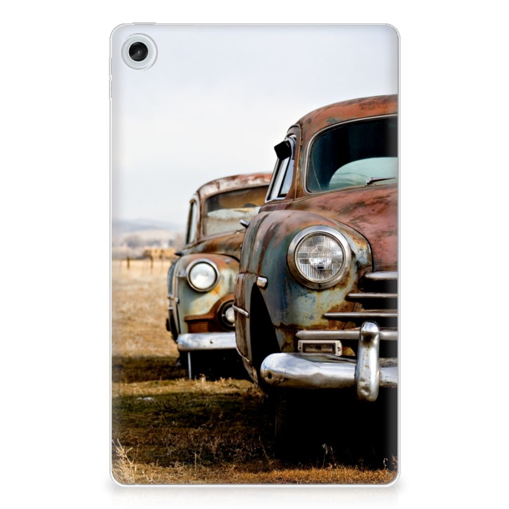 Lenovo Tab M10 Plus (3e generatie) Tablet Backcover met foto Vintage Auto - B2C Telecom