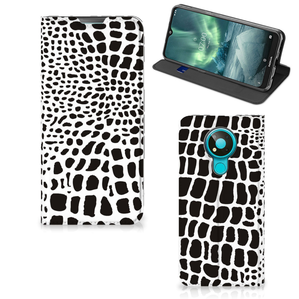 Nokia 3.4 Hoesje maken Slangenprint - B2C Telecom