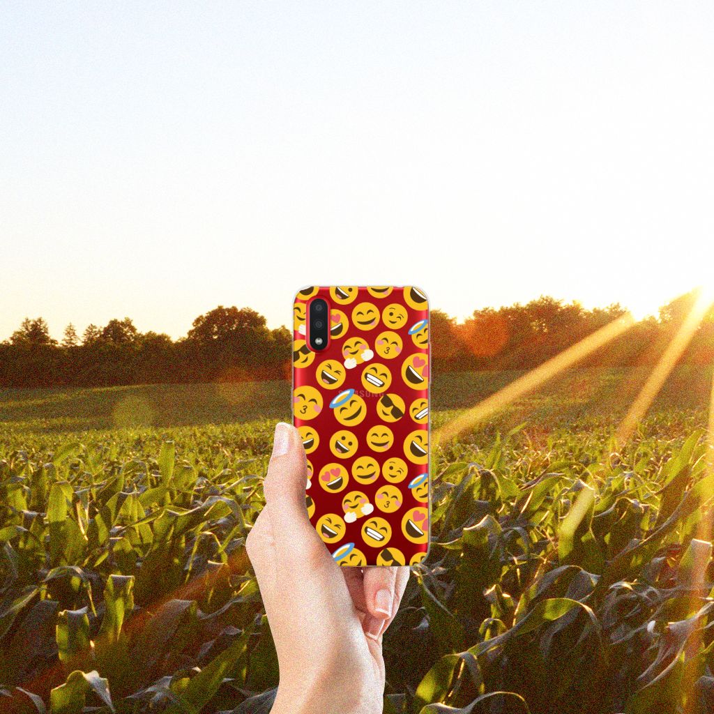 Samsung Galaxy A01 TPU bumper Emoji B2C Telecom