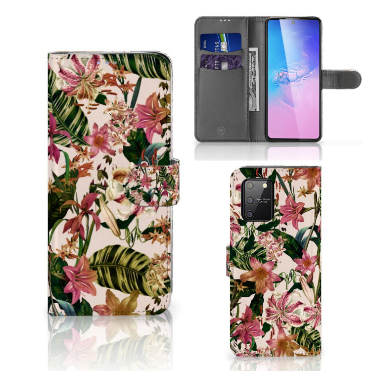Samsung S10 Lite Hoesje Flowers