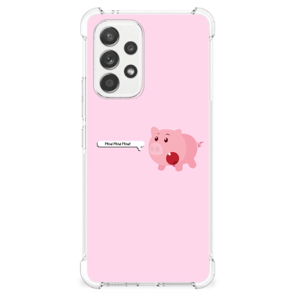 Samsung Galaxy A53 5G Stevig Bumper Hoesje Pig Mud B2C Telecom