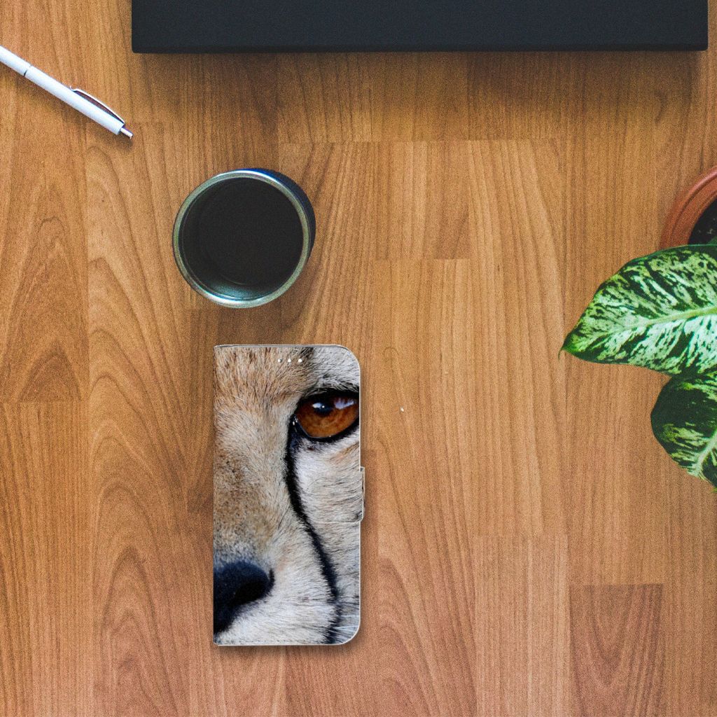 Samsung Galaxy S10 Plus Telefoonhoesje met Pasjes Cheetah