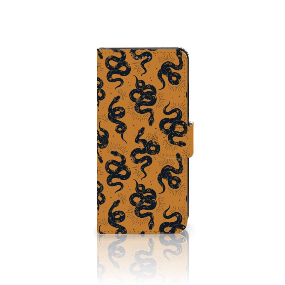 Telefoonhoesje met Pasjes voor Motorola Edge 30 Neo Snakes