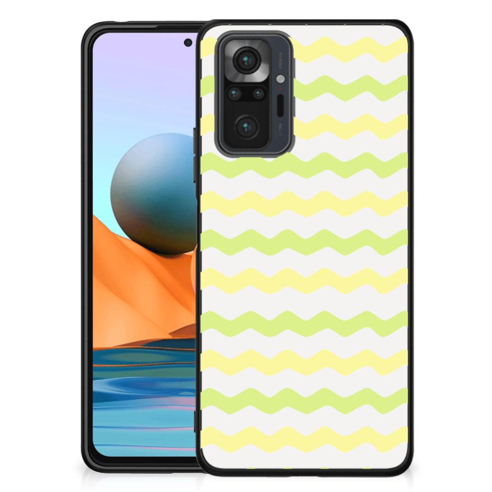 Xiaomi Redmi Note 10 Pro Back Case Waves Yellow