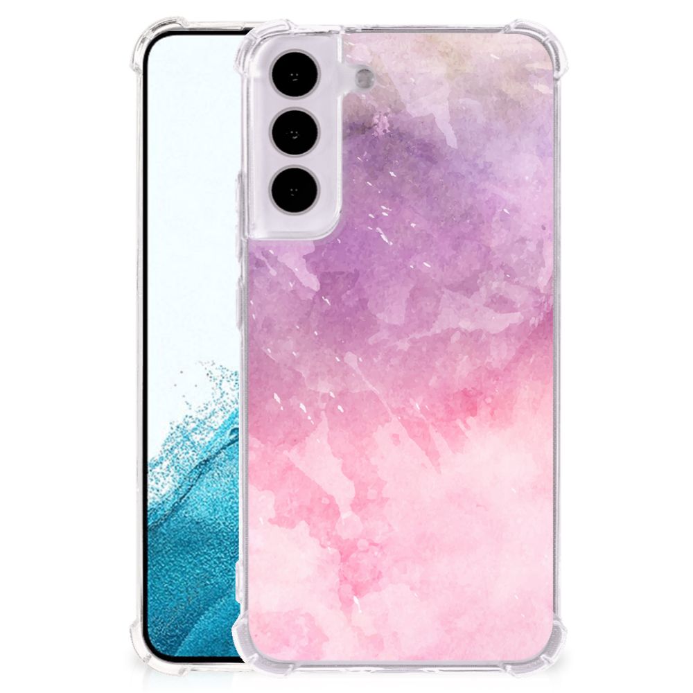 Back Cover Samsung Galaxy S22 Pink Purple Paint
