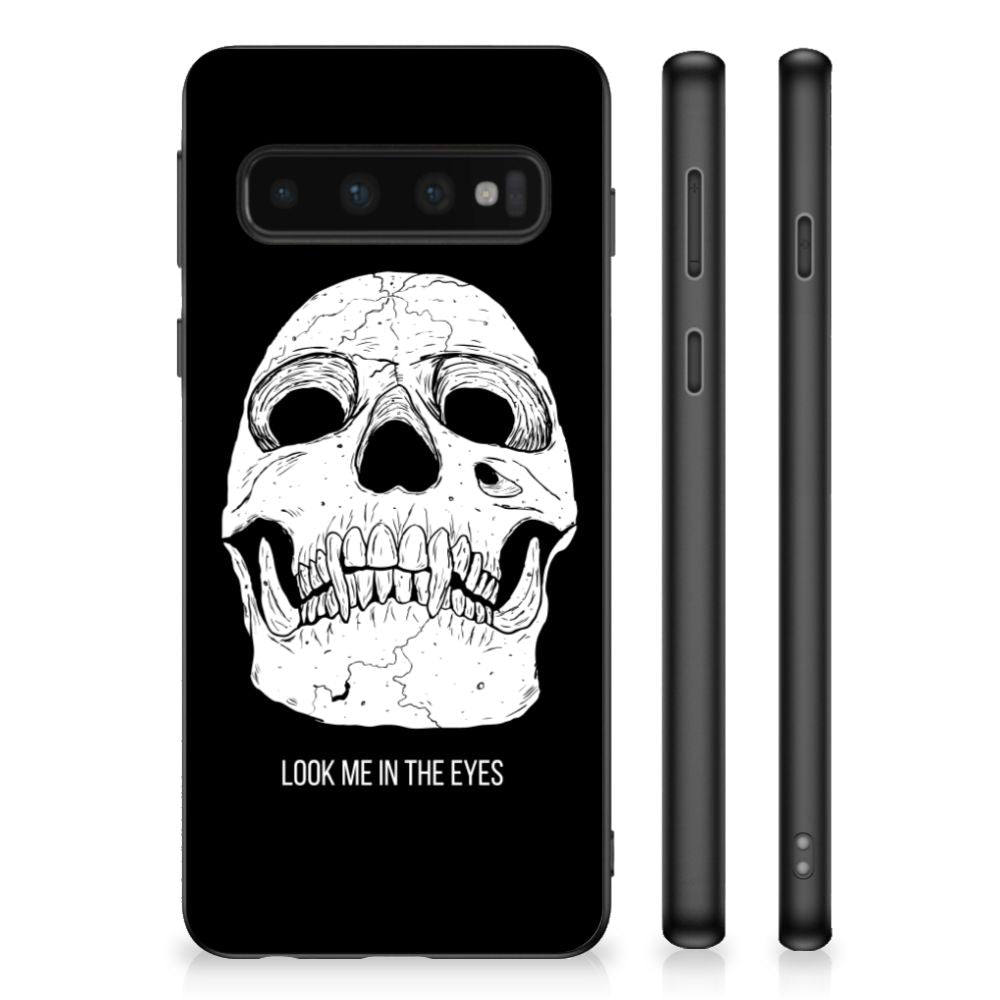 Mobiel Case Samsung Galaxy S10 Skull Eyes