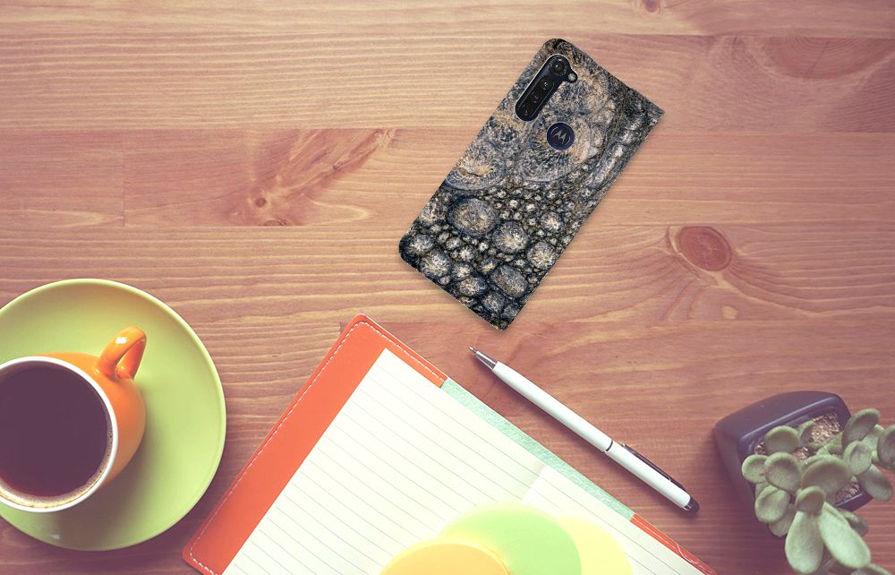 Motorola Moto G Pro Hoesje maken Krokodillenprint - B2C Telecom