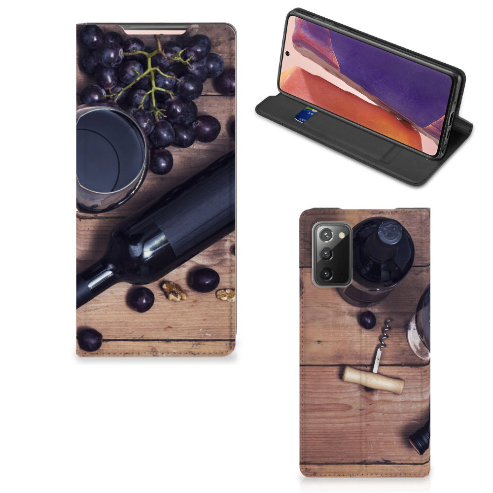 Samsung Galaxy Note20 Flip Style Cover Wijn